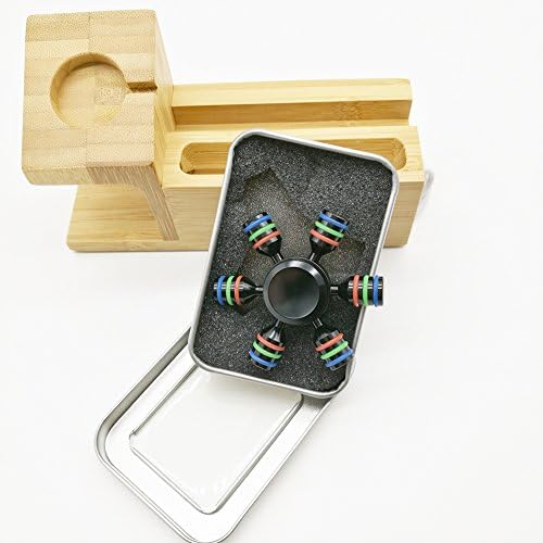 Fidget Spinner, Hexagonal Hand Fidget Spinner DIY Toys Gift with High Speed Stainless Steel Bearings for ADD, ADHD, Anxiety and Autism People