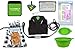 TSA Fast Pass in-Cabin Pet Airline Travel Accessory Kit Includes Metal Free TSA Harness and Leash Green (Medium Harness)
