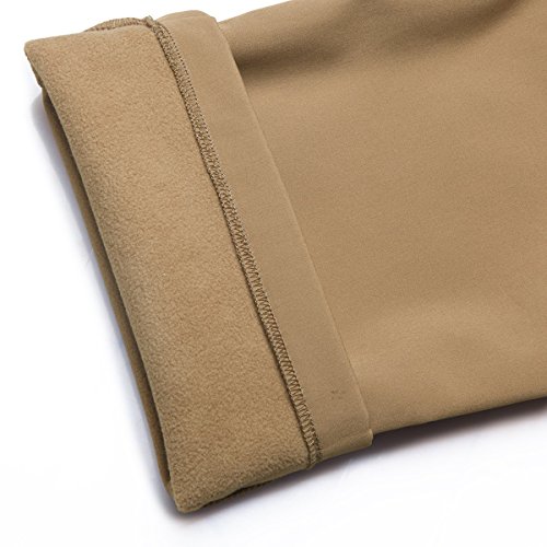 image for FREE SOLDIER Men's Fleece Lined Water Repellent Softshell Snow Ski Pan