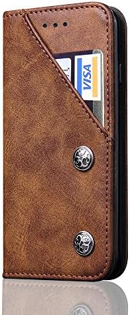 iPhone 7 Plus Case, Moyooo iPhone 7 Plus Case Luxury Wallet Folio Flip Leather Case Magnetic Cover Stand Function For iPhone 7 Plus 5.5 inch (Depbrown)