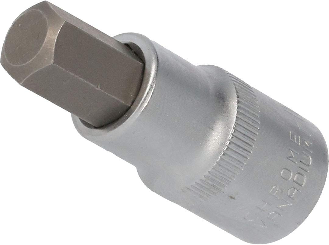 BRILLIANT TOOLS BT022867 1/2 Inch Hex Bit Socket, 55 mm Long, 17 mm [Powered by KS Tools] — image 1