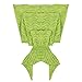 Fu Store Handmade Mermaid Tail Blanket For Adult, Super Soft All Seasons Sofa Sleeping Blanket, Best Birthday Wedding Christmas Gift, 71 x 35 Inches, Green