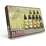 The Army Painter Warpaints Metallic Paint Set - Miniature Painting Kit of 8 Metallic Paints in 18ml Dropper Bottles