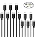 Gopala Micro USB Cable Android Charger [4-Pack 5ft] Nylon Braided Fast Sync&Charging Cord for Android, Samsung, Nexus, LG, HTC, Nokia, Sony, and More