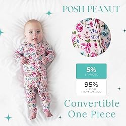 Posh Peanut Convertible Baby Sleepers - Girls