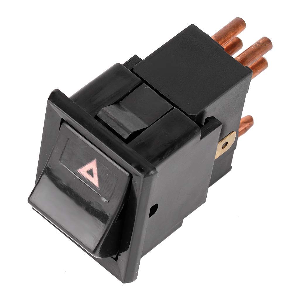 Aramox Hazard Warning Lamp Switch for DEFENDER 90 110 OE: YUF101490