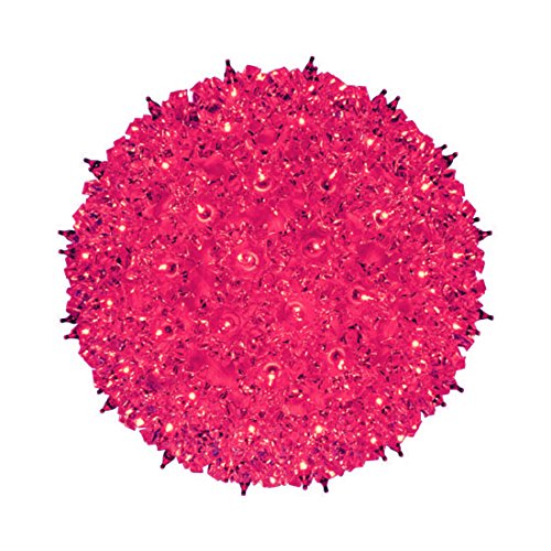 Bethlehem Lighting Indoor/Outdoor Hanging 50 Mini Starlight Sphere, Red by GKI