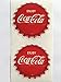 2 Coca-Cola Cap Caps Die Cut Decals