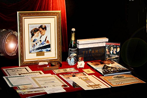 TITANIC PROPS, Iceberg, Signed PHOTO, STOCK, COAL, BOOK, POSTER UACC, COA + MORE