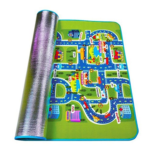 Catnew City Road Crawling Blanket Floor Carpet Newborn Baby Children Rug Play educational Mat Toys - Thumbnail 4