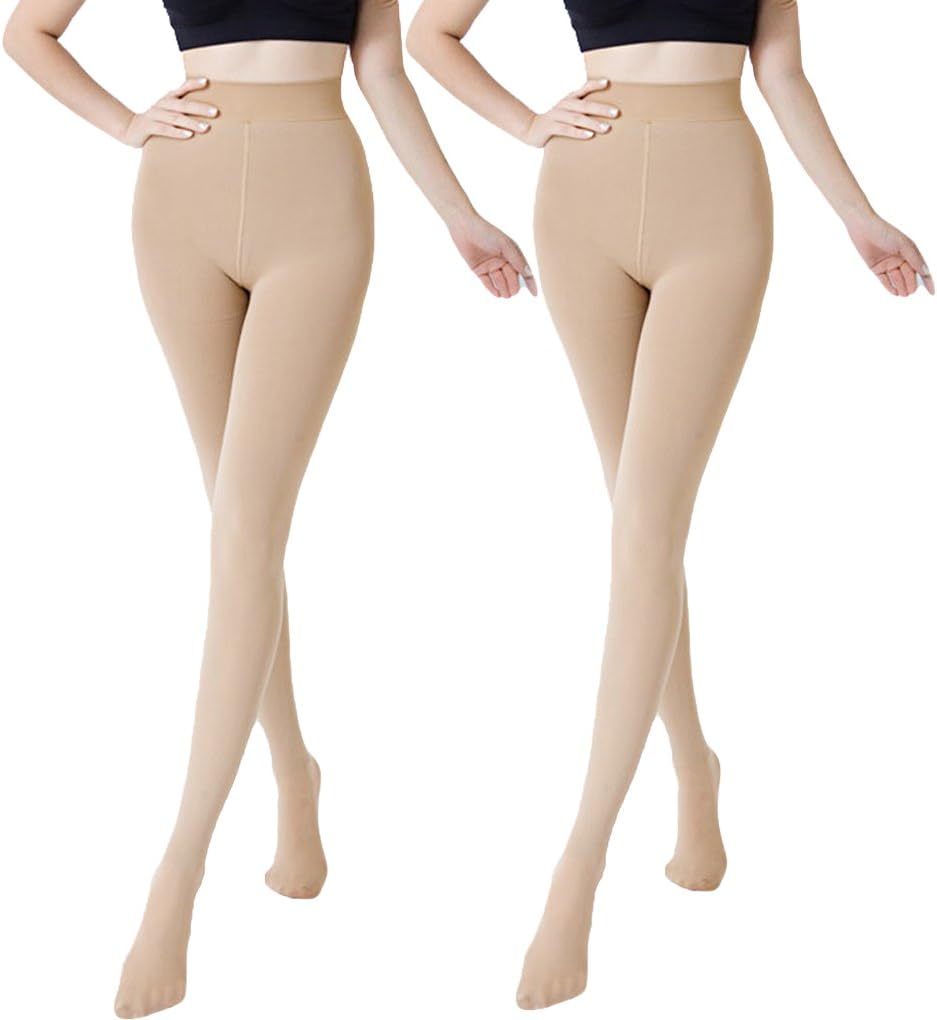 Women's Winter Warm Stretchy Thermal Leggings Pants Fleece Lined Tights