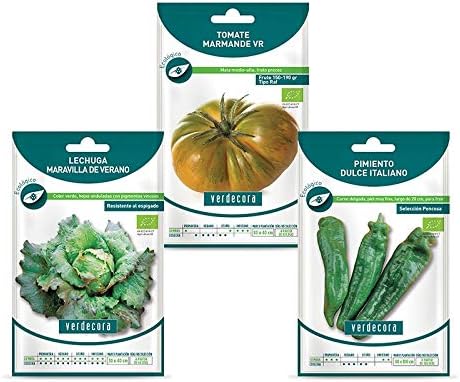 verdecora | Kit de Cultivo Huerto Urbano 60x40x40cm - Kit de ...