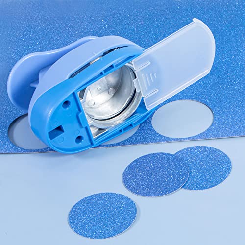 Katfort 2 Inch Circle Punch, Craft Hole Punch Shapes, Circle Punches