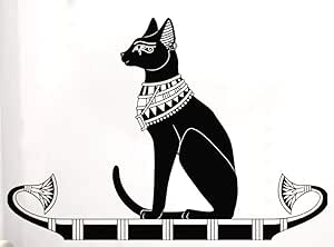 Axlgw Vinilo Tatuajes De Pared Antiguo Egipto Gato Egipcio Dios Bastet