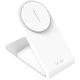IPORT 72353 CONNECT PRO BaseStation White - Fast Tabletop Contactless Charging Station | Magnetic Docking, 27W Power, LED Status, Compatible with all CONNECT PRO Cases