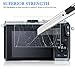 Screen Protectors for Canon EOS M6, AFUNTA 2 Pack Anti-scratch Tempered Glass Protective Films for DSLR Digital Camera