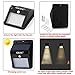Solar Motion Sensor Light, 12LED Outdoor Wireless Waterproof Security Light with Two Intelligent Modes, Warm-white Lighting Landscape Lamp for Patios Garden Decks Pathways Stairways Driveways-2Pack