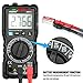 Digital Multimeter AC DC Current Voltage Tester MESTEK TRMS Autoranging NCV VFC Battery Amp Volt Ohm Hz Diode Resistance Frequency Capacitance Continuity Electrical Meter with Probe Clips 9999 Counts