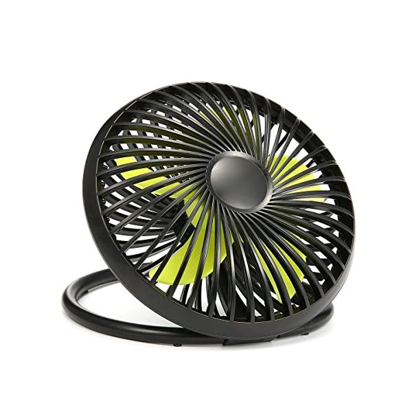 UKHONK-6-Inch-Portable-USB-Powered-Desk-Fan-Personal-Cooling-FanSmall-Table-Fan-Cooling-Fan-with-2-Speed-Adjustable-HeightGreat-for-Desktop-Office-Travelling-Camping-Fishing-HomeBlack UKHONK 6 Inch Portable USB Powered Desk Fan Personal Cooling Fan,Small Table Fan Cooling Fan with 2 Speed & Adjustable…