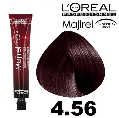 Loreal Majirel 456 Castano Mogano Rosso 50ml Amazon