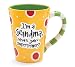 12 Oz Grandma Coffee Mug with "I'm A Grandma, What's Your Super Power?" Great Gift