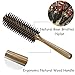 Boar Bristle Round and Massage Paddle Hair Brush Set,Preventing Breakage,Damage Split Ends,Detangler Brushes for Wet or Dry Hair,Fairyland Best Styling Curling Tool for Men,Women