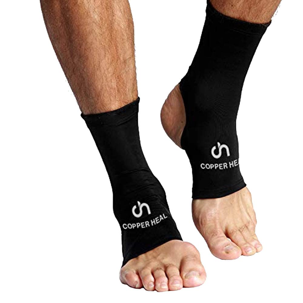 COPPER HEAL Ankle ankle brace pair of socks impregnated copper arch support swelling tendon swelling tendon targeted body part, special indications.