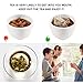 Beveetio Tea Filter Bags with Tea Spoon, 3D Ultra-thin Corn Fiber Drawstring Sealing Disposable Empty Tea Bags for Loose Leaf Tea and Coffee (100pcs)