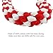 Candy Cane Rope Toy,Puppy Chew Dog Toys Interactive and Cotton Rope Toys and Christmas Decoration, Puppy Pet Play Chew and Training Toy for Medium&Large Dog Pet Teeth Cleaning