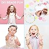 Ucradle-Children-DIY-Bead-Set-550pcs-Pony-Alphabet-Pop-Beads-for-Making-Necklace-Bracelet-Ring-Art-Craft-Jewellery-Making-Kit-for-Kids-Girls-Age-4-5-6-7-8-24-Types-550pcs-DIY-Beads Ucradle Children DIY Bead Set, 550pcs Pony Alphabet Pop Beads for Making Necklace Bracelet Ring, Art Craft & Jewellery…