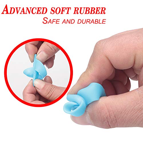 COCOMK Pencil Grips Silicone Writing Aid Grip Handwriting Aids Writing Posture Correction Tool for Kids (Pencil Grips for Boy)