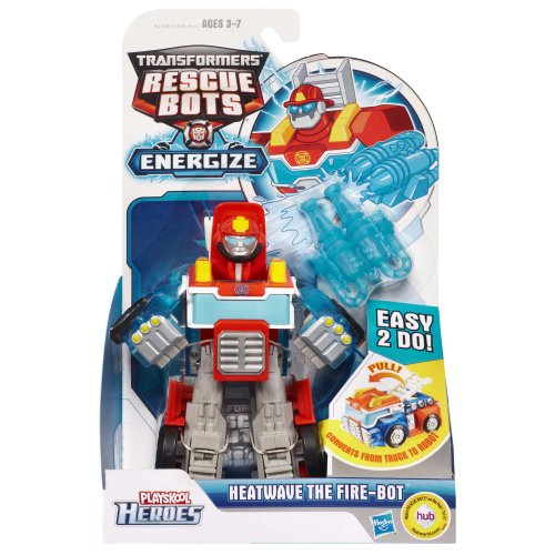 Transformers Playskool Heroes Rescue Bots Energize Heatwave the Fire