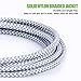 EverDigi 2pcs 6FT Nylon Braided Charging Cable Data & Sync Charging Cord 8-Pin Lightning to USB Cable Charger for iPhone 7/ 7 Plus/6/6s/6 plus/6s plus, iPhone 5/5s/5c,iPad, iPod