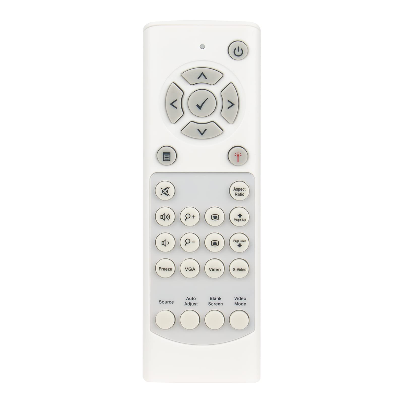 VINABTY TSKB-IR02 Replaced Remote Control Suitable for TSKBIR02 Projector 4220 4320 S300wi S500 S500wi S510 S520 TSKB-IR02 S300 S300W S300W