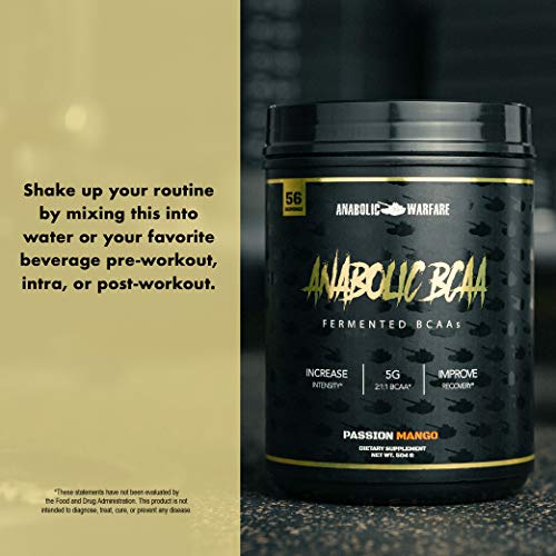 Anabolic BCAA Powder Supplement by Anabolic Warfare BCAAs Amino Acids