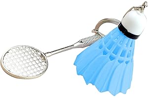 Alloy Holder Badminton Racket Keychain With Realistic Detail Shuttlecock Accessory For Sport Lovers And Gift Giving Creative 