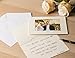 BEST PAPER GREETINGS 48 Pack Photo Frame Cards with Envelopes, Notecards for 4x6 Picture Insert (Ivory)