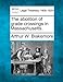 The abolition of grade crossings in Massachusetts. -  Arthur W. Blakemore, Paperback