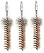 Hoppe's Phosphor Bronze 7.62mm/.308cal AR Rifle Chamber Brush (Pack of 3)
