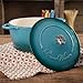 The Pioneer Woman Timeless Beauty Gradient 5-Quart Dutch Oven with Daisy and Bakelite Knob (Blue)