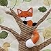 Lambs & Ivy Forest/Woodland 7 Piece Crib Bedding Set - Echo - Brown/Beige