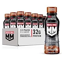 Muscle Milk Pro Series Protein Shake, Knockout Chocolate, 32g Protein, 11.16 Fl Oz (Pack of 12)