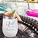 12 oz Insulated Wine Tumbler with Lid, Double Wall Vacuum Stainless Steel Stemless Wine Glass Tumbler with Funny Sayings Insulated Coffee Mug Travel Tumbler Cup for Wine, Champagne, Cocktail, Beer