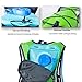 LYCAON 2L Hydration Backpack (BPA Free), 600D Waterproof Fabric, Lightweight Water Back Pack Hiking Cycling Biking Running Camping Bladder Backpacks for Kids Women Men ( Green )