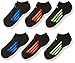 adidas Kids-Boy's/Girl's Cushioned No Show Socks (6-Pair)