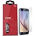 iCarez HD Anti-Glare Screen Protector for Galaxy S6, 3-Pack Matte