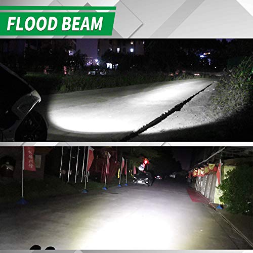 CO LIGHT 2019 LED Driving Lights 4inch 48W Flood Beam LED Work Light Fog Lights Pod Lights for Motor ATV Truck Boat Jeep Tractor Forklift 3 Years Warranty, 914Z-Flood-2pcs