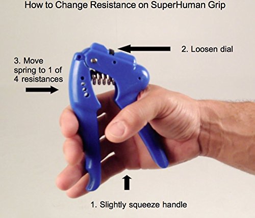 Core Prodigy Superhuman Grip - Adjustable Hand Strengthener/Gripper - Thumbnail 4