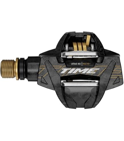 Amazon.com : Time ATAC XC 12 XC/CX Pedal - ATAC Cleats - Black/Red