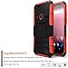 Google Pixel XL Case, NageBee [Heavy Duty] Armor Shock Proof Dual Layer [Swivel Belt Clip] Holster with [Kickstand] Combo Rugged Case for Google Pixel XL - Red